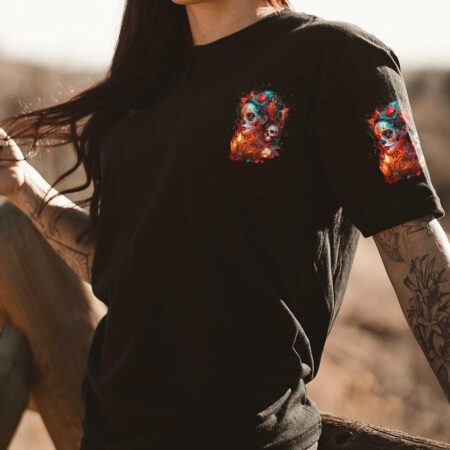 I AM WHO I AM SKULL ALL OVER PRINT - TLTW0504234