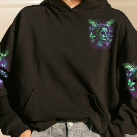 I HOLD A BEAST AN ANGEL SUGAR SKULL BUTTERFLIES ALL OVER PRINT - TLTR0304233