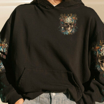 AND INTO THE FOREST I GO SKULL ALL OVER PRINT - TLNT1204232