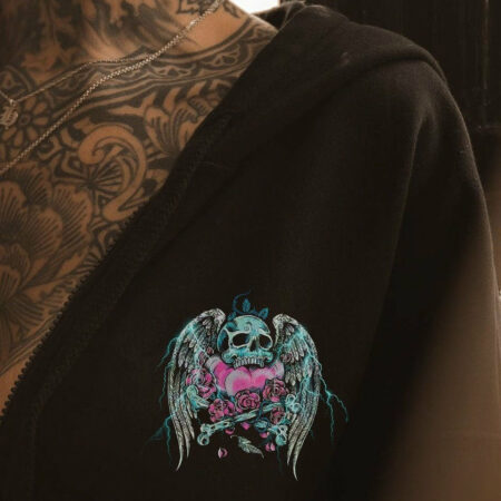 I AM THE STORM SKULL WINGS ALL OVER PRINT - TLNO1904232