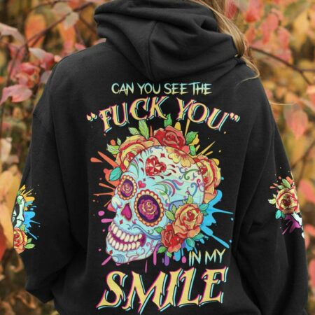 CAN YOU SEE THE F YOU SKULL ALL OVER PRINT - TLTR2303233