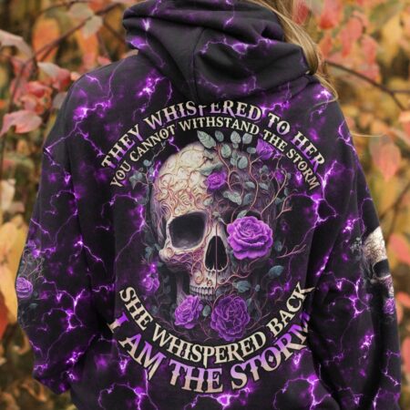 I AM THE STORM ROSE SKULL ALL OVER PRINT - TLNO2703234