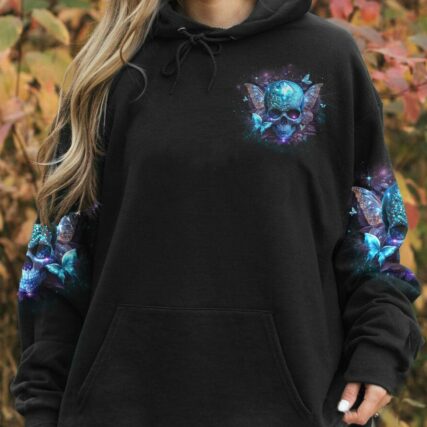 KARMA FAIRY SKULL BUTTERFLY ALL OVER PRINT - YHDU2803234