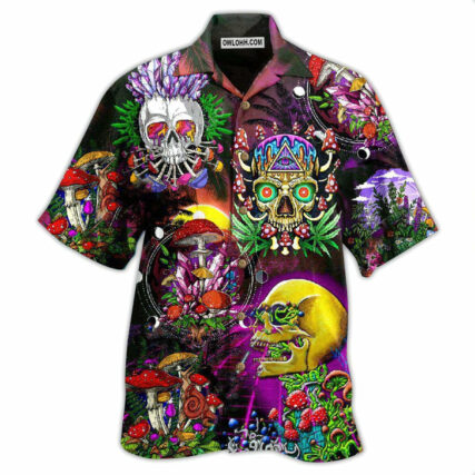 Skull Life is A Game Skull - Hawaiian Shirt - Owl Ohh - Owl Ohh