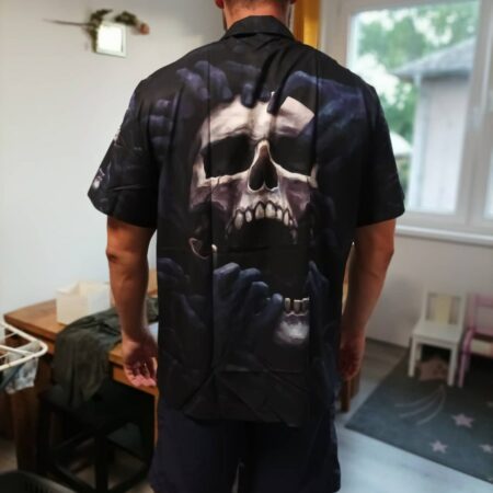 Skull Love Darkness - Hawaiian Shirt - Owl Ohh - Owl Ohh