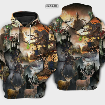 Skull Love Hunting - Hoodie - HOOD15NVC170921