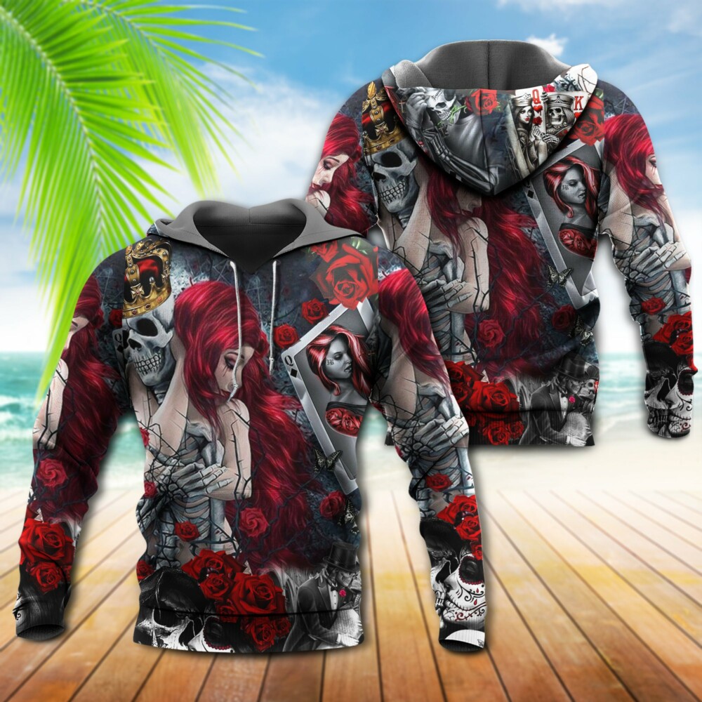Skull Love Is Life - Hoodie - Owl Ohh - Owl Ohh