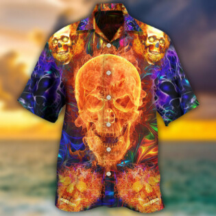 Skull Love Life We Love - Hawaiian Shirt - Owl Ohh - Owl Ohh