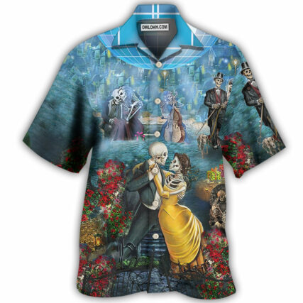 Skull Love My Skull - Hawaiian Shirt - Owl Ohh - Owl Ohh
