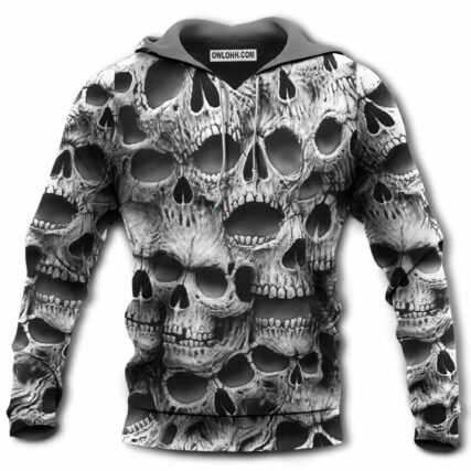 Skull No Fear No Pain - Hoodie - Owl Ohh - Owl Ohh