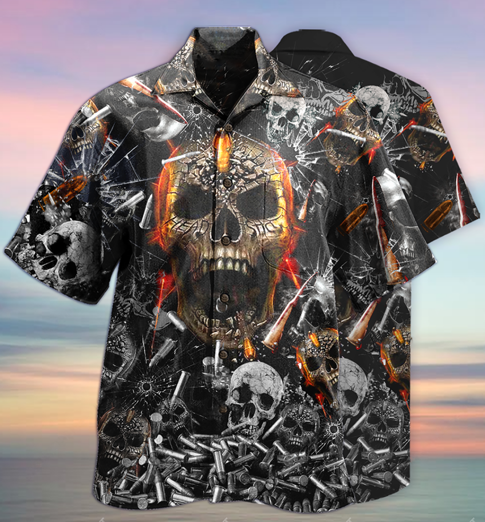 Skull Oh My Skull - Hawaiian Shirt - Owl Ohh - Owl Ohh
