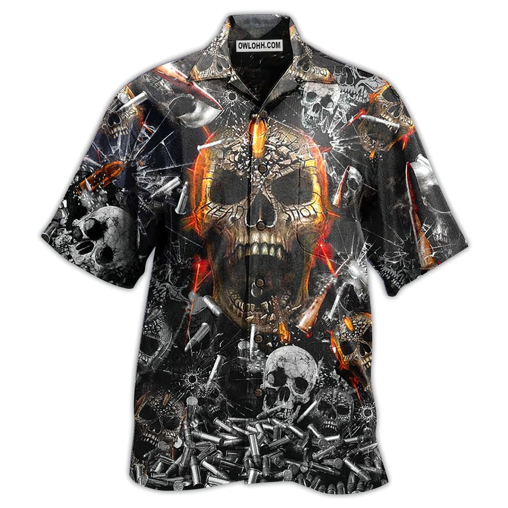 Skull Oh My Skull - Hawaiian Shirt - Owl Ohh - Owl Ohh