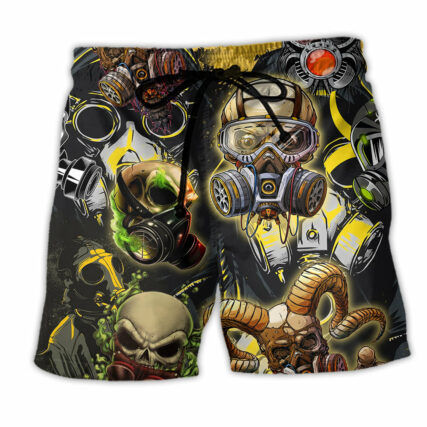 Skull Sign Style Cool - Beach Short - Owl Ohh - Owl Ohh