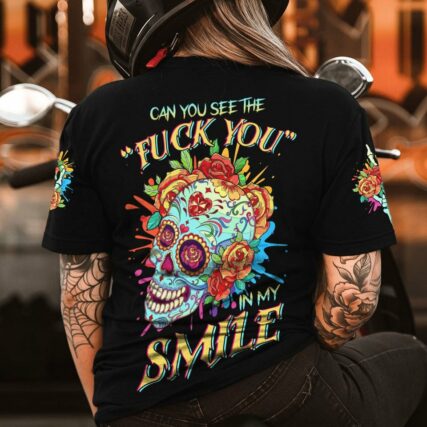 CAN YOU SEE THE F YOU SKULL ALL OVER PRINT - TLTR2303233