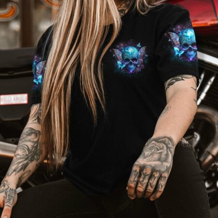 KARMA FAIRY SKULL BUTTERFLY ALL OVER PRINT - YHDU2803234