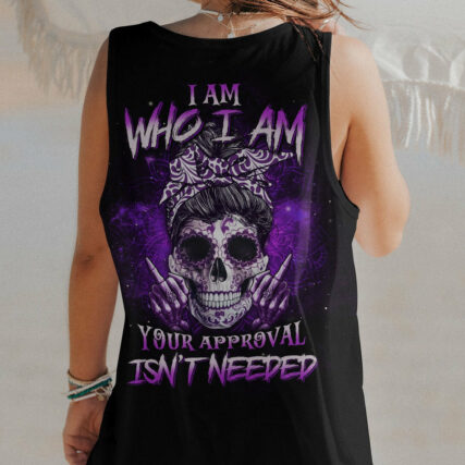 I AM WHO I AM SKULL ALL OVER PRINT - YHLN0704233