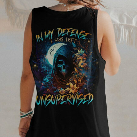 IN MY DEFENSE I WAS LEFT UNSUPERVISED REAPER MOON ALL OVER PRINT - TLNO1204233