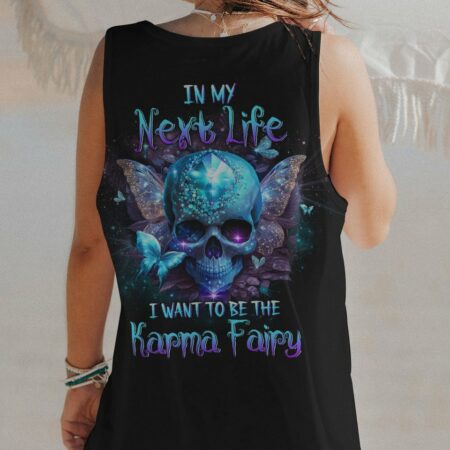 KARMA FAIRY SKULL BUTTERFLY ALL OVER PRINT - YHDU2803234