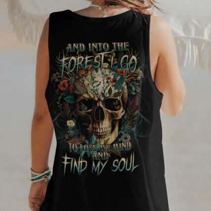 AND INTO THE FOREST I GO SKULL ALL OVER PRINT - TLNT1204232