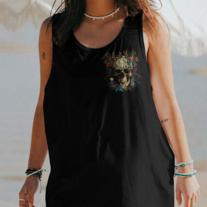 AND INTO THE FOREST I GO SKULL ALL OVER PRINT - TLNT1204232