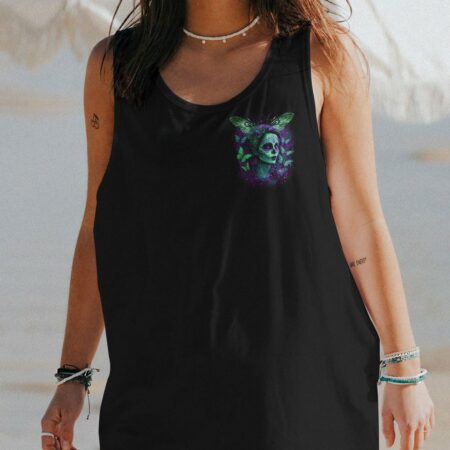 I HOLD A BEAST AN ANGEL SUGAR SKULL BUTTERFLIES ALL OVER PRINT - TLTR0304233