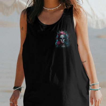 I'M THE F QUEEN SUGAR SKULL ALL OVER PRINT - YHLN1104231