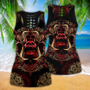 Skull Tattoo Art So Hot - Tank Top Hollow - Owl Ohh - Owl Ohh