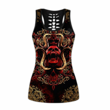 Skull Tattoo Art So Hot - Tank Top Hollow - Owl Ohh - Owl Ohh