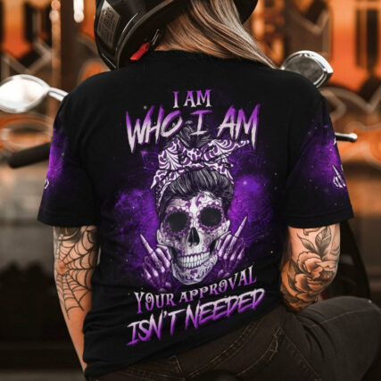 I AM WHO I AM SKULL ALL OVER PRINT - YHLN0704233