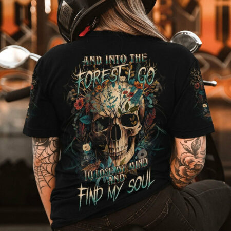AND INTO THE FOREST I GO SKULL ALL OVER PRINT - TLNT1204232