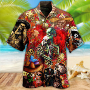 Skull Until We Are Seperated By Death - Hawaiian Shirt - Owl Ohh - Owl Ohh