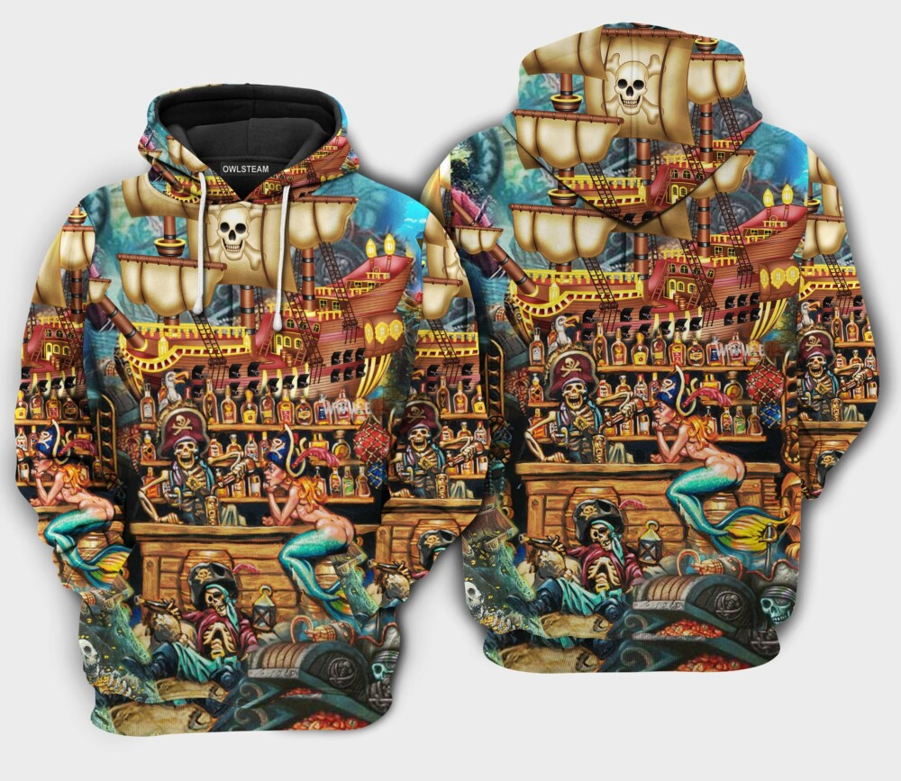 Skull hunting and wine bar - Hoodie - HOOD09TNH200921