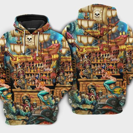 Skull hunting and wine bar - Hoodie - HOOD09TNH200921