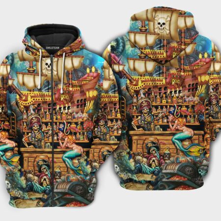 Skull hunting and wine bar - Hoodie - HOOD09TNH200921
