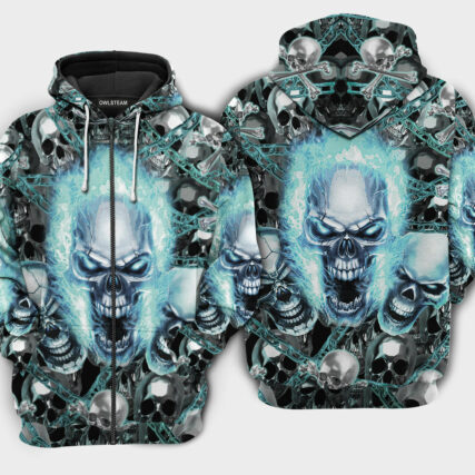 Skull Screaming - Hoodie - HOOD12TNH230921