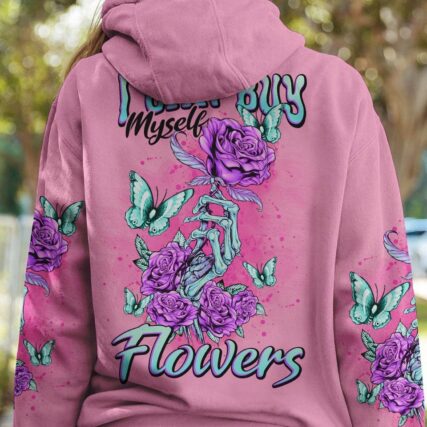 I CAN BUY MYSELF FLOWERS SKELETON HAND ALL OVER PRINT - TLNO0203232