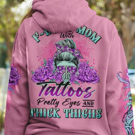 F-BOMB MOM WITH TATTOOS ALL OVER PRINT - TLNO2002231