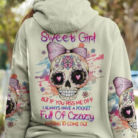 I AM A SWEET GIRL SKULL ALL OVER PRINT - YHHG0203231