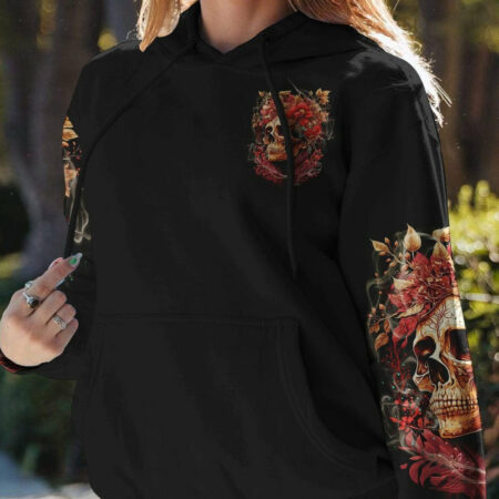 IF MY MOUTH DOESN'T SAY IT SKULL FLOWER ALL OVER PRINT - TLTW1204233