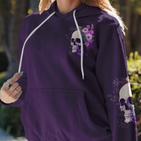 HATED BY MANY WANTED BY PLENTY SKULL FLOWER ALL OVER PRINT - YHLN0903234