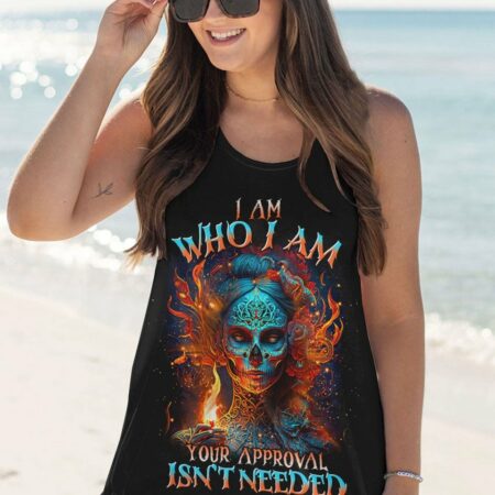 I AM WHO I AM SUGAR SKULL ALL OVER PRINT - TLTR0404234