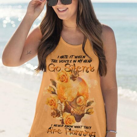 I HATE IT WHEN THE VOICES IN MY HEAD SKULL ALL OVER PRINT - TLTR3001231