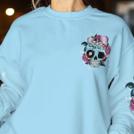 I AM A SWEET GIRL FUNNY SKULL ALL OVER PRINT - YHHG1601234