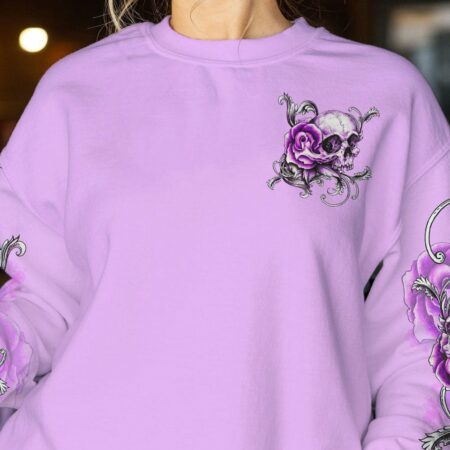 GOOD GIRLS ARE MADE OF SUGAR AND SPICE PURPLE ALL OVER PRINT - TLTR1601231
