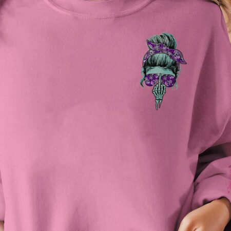 I'M A B DON'T TRY ME PURPLE ROSE ALL OVER PRINT - TLNO0102231