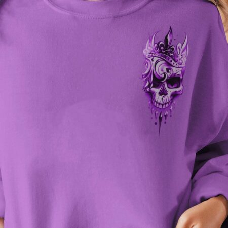 I'M THE FKING QUEEN TATTOOED SKULL ALL OVER PRINT - TLTW1401232