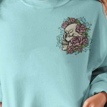 I MAY NOT BE PERFECT SKULL ROSES ALL OVER PRINT - YHLN2103233