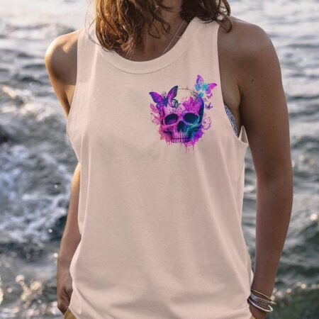 BUCKLE UP BUTTERCUP SKULL ALL OVER PRINT - TLTW2704231