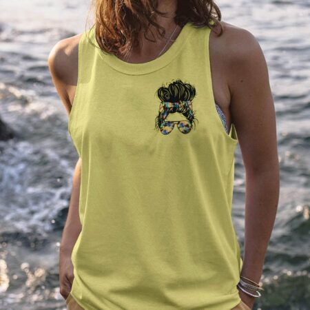 I'M A B DON'T TRY ME MESSY BUN ALL OVER PRINT - TLTR2402233