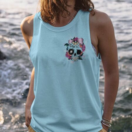 I AM A SWEET GIRL FUNNY SKULL ALL OVER PRINT - YHHG1601234